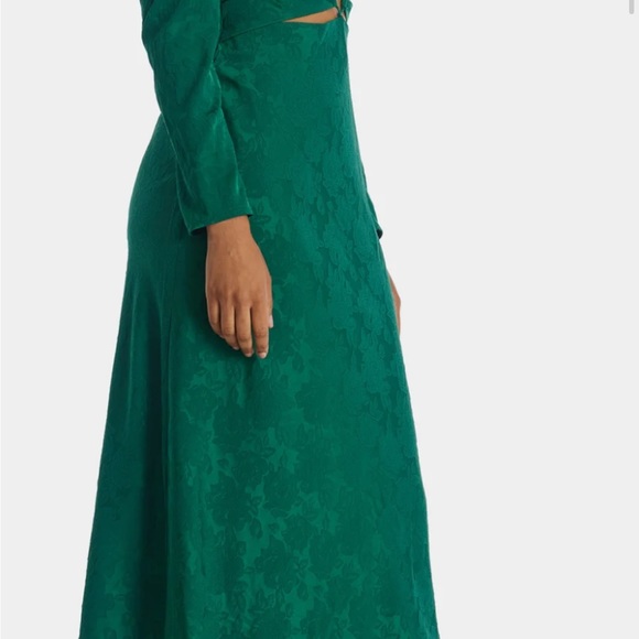 Where are you from WAYF blue Halter Cut Out Midi Dress - Picture 5 of 11